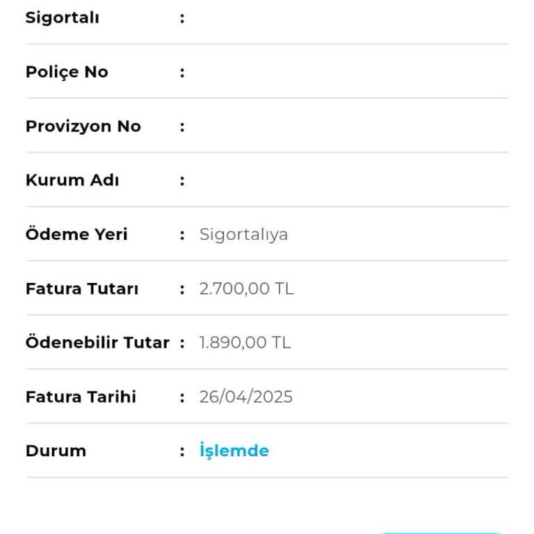 Bupa Acıbadem Sigorta Sürekli Red Ve Bilgi Eksikliği Nedeniyle Sigorta Hizmetinden Memnuniyetsizlik