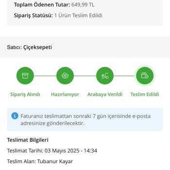 Solmuş Çiçekle Doğum Günü Hayal Kırıklığı