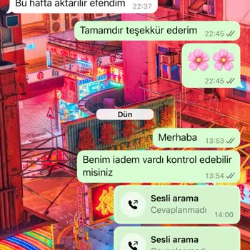 İade Sürecinde Cevapsız Ve Umursamaz Yaklaşım