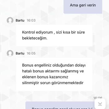 Kazancım Haksız Şekilde İptal Edildi Ve Bakiyem Silindi