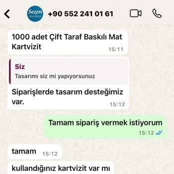 Ödeme Yapıldıktan Sonra İletişim Kesildi, Kartvizitler Teslim Edilmedi