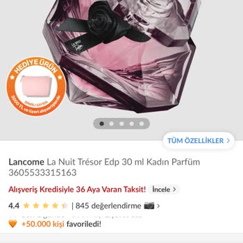 Anneler Günü İçin Aldığım Lancome Parfümde Söz Verilen Hediye Seti Gönderilmedi