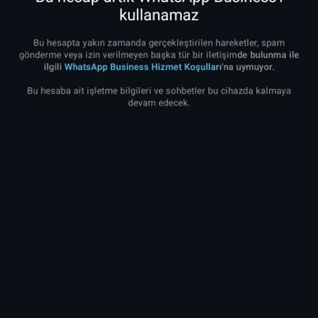 WhatsApp Hesabım Hatalı Algoritma Nedeniyle Defalarca Askıya Alındı