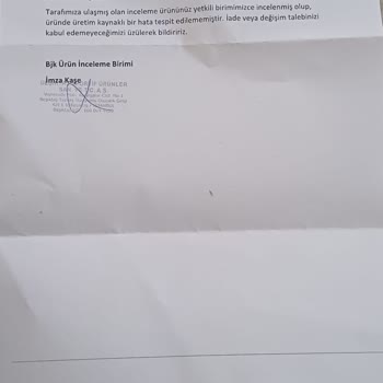 Satın Alınan Hırkanın Renk Atması Ve Değişim Talebinin Reddedilmesi