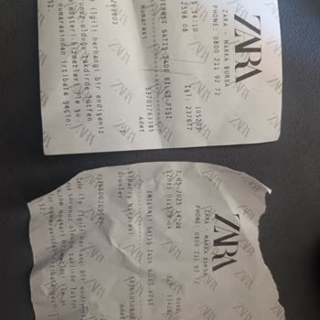 Zara'dan İki Kez Defolu Elbise Gelmesi Ve Kontrol Eksikliği