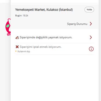 Yemeksepeti Öncelikli Teslimat Ücreti Ve Gecikme Mağduriyeti