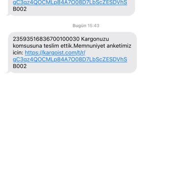 Teslim Edilmediği Halde Teslim Edildi Gösterilen Kargo Ve Müşteri Hizmetleri Sorunu