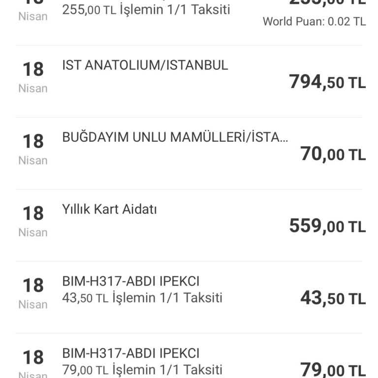 Bilgim Dışında Alınan Yıllık Kart Ücretinin İadesini Talep Ediyorum