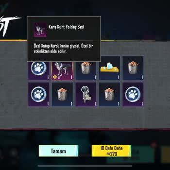 PUBG Mobil'de Satın Aldığım Yoldaş Sandıkta Görünmüyor