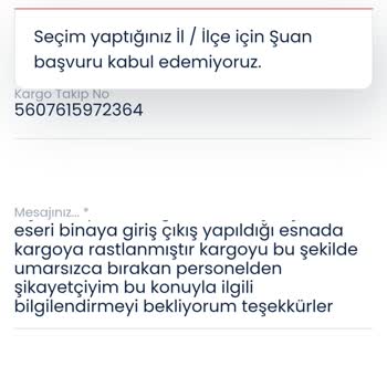 Kargo Teslimatında Güvenlik Ve İletişim Sorunu