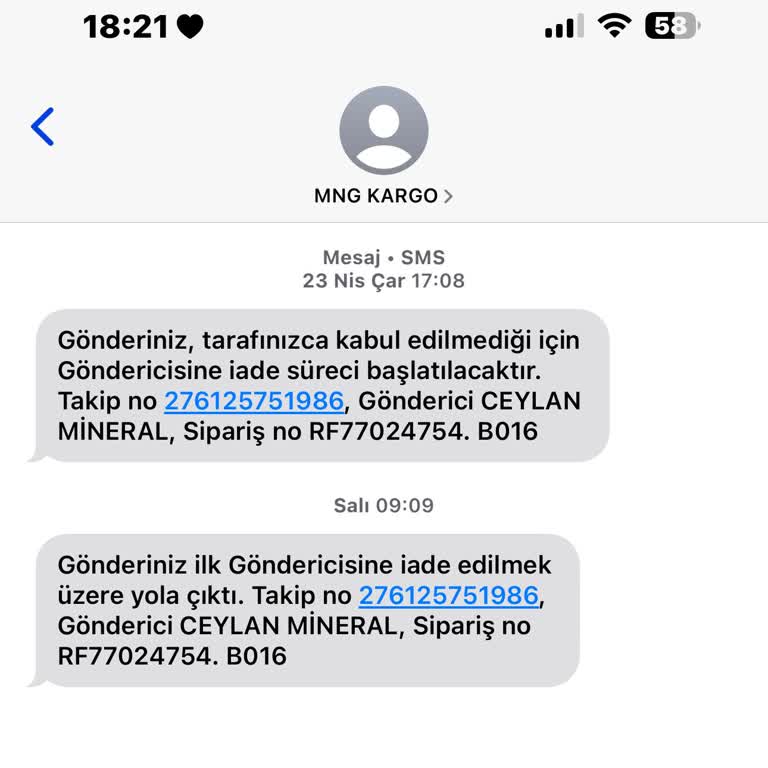 Kargo Teslimatında Sorun Ve Yetersiz Müşteri Desteği
