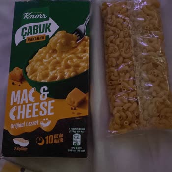 Knorr Çabuk Makarna'nın İçinden Peynir Sosu Çıkmadı