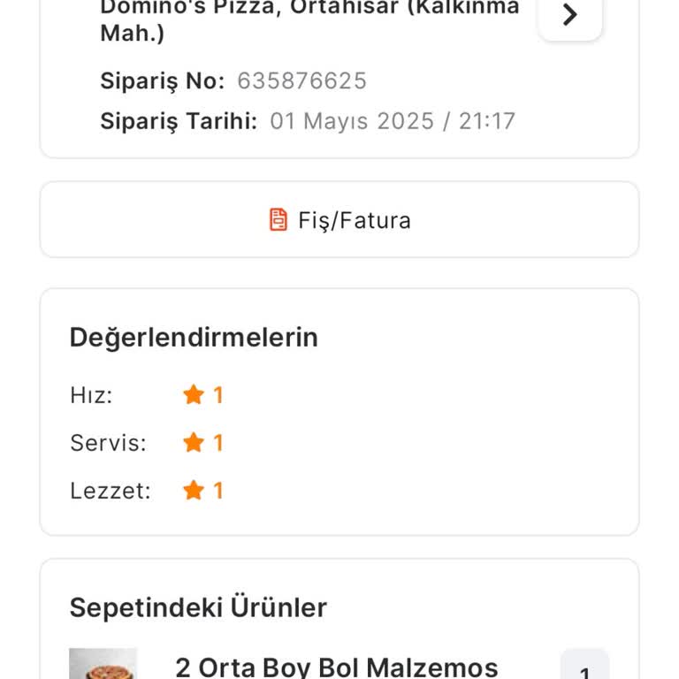 Siparişin Geç Ve Soğuk Gelmesi, İade Sürecinde İletişimsizlik Ve Mağduriyet