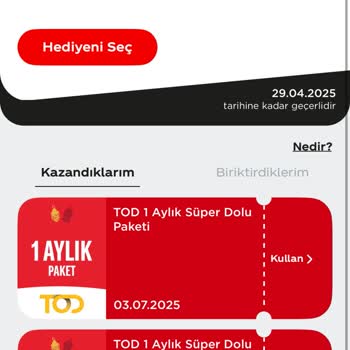 Geçerli Görünen Tod TV Üyelik Kodları Hatalı Çıkıyor