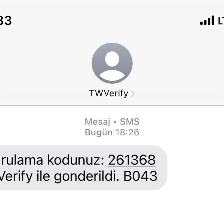 Bilgim Dışında Numaram Kullanılarak Hesap Açılmaya Çalışıldı