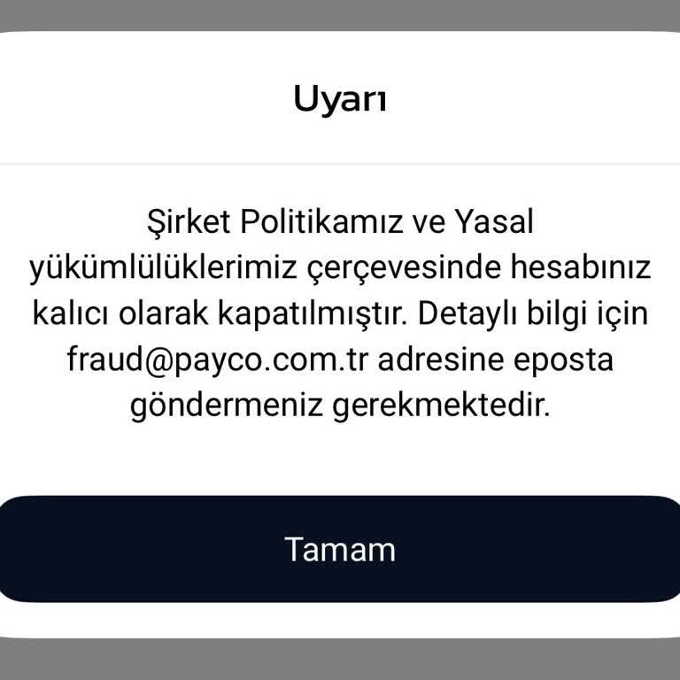 Hesabım Kapatıldı Bakiyem İade Edilmiyor Müşteri Hizmetlerinden Çözüm Alamadım