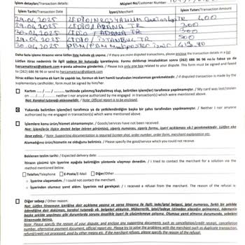 Haksız Para Çekimi Ve İade Talebi