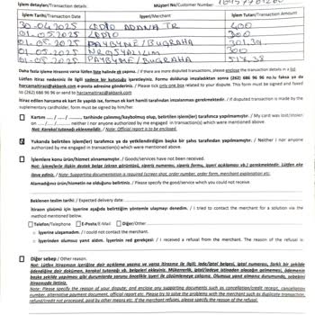 Haksız Para Çekimi Ve İade Talebi