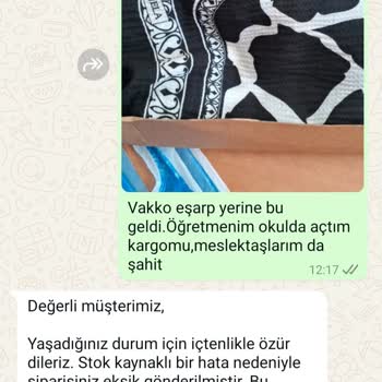 Yanlış Ürün Ve Eksik Gönderim Sonrası Para İadesi Yapılmıyor
