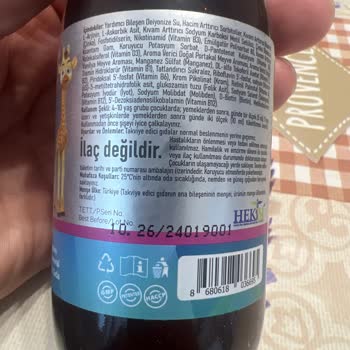 Şurup İçinde Parçacık Ve Tortu Bulunması Hakkında Endişe