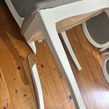 Kelebek Mobilya Sandalye Kalitesi Hayal Kırıklığı Yaşattı