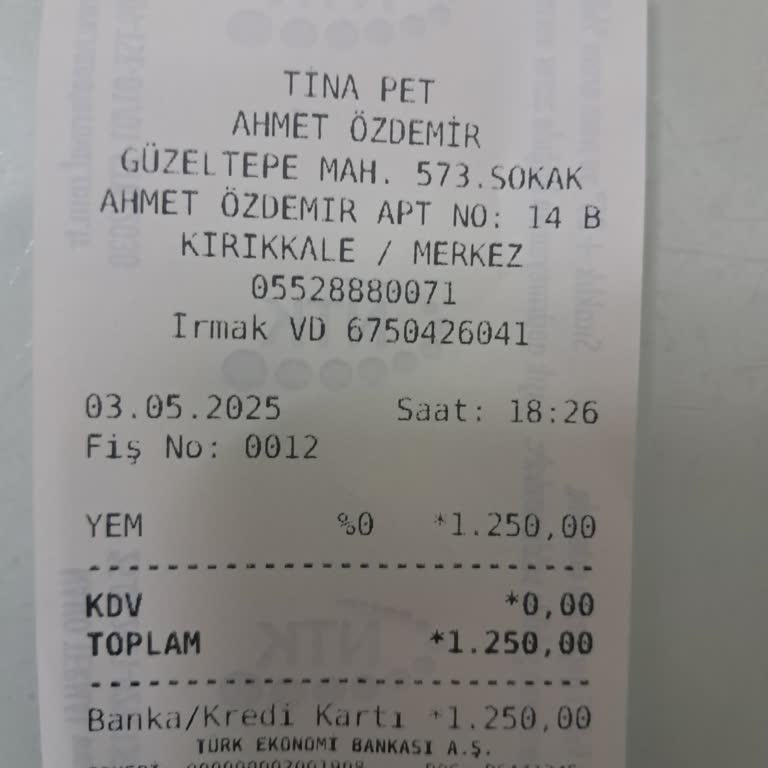 Tina Petshop Kırıkkale Kedi Maması Mağduriyeti