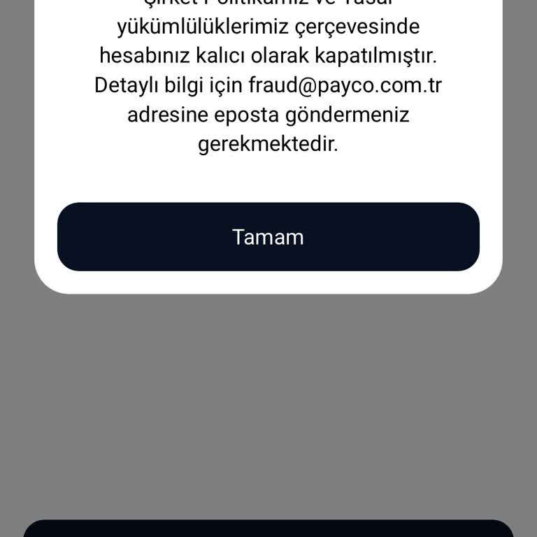 Hesabım Kapalı Param İçeride Müşteri Hizmetlerinden Yanıt Alamıyorum