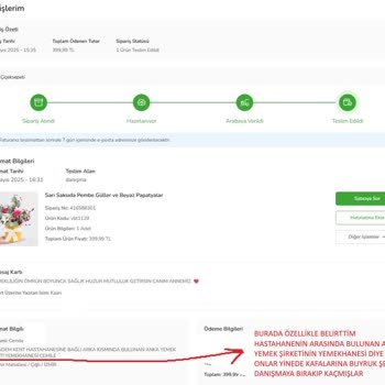 Siparişim Yanlış Adrese Teslim Edildi, Muhatap Bulamıyorum