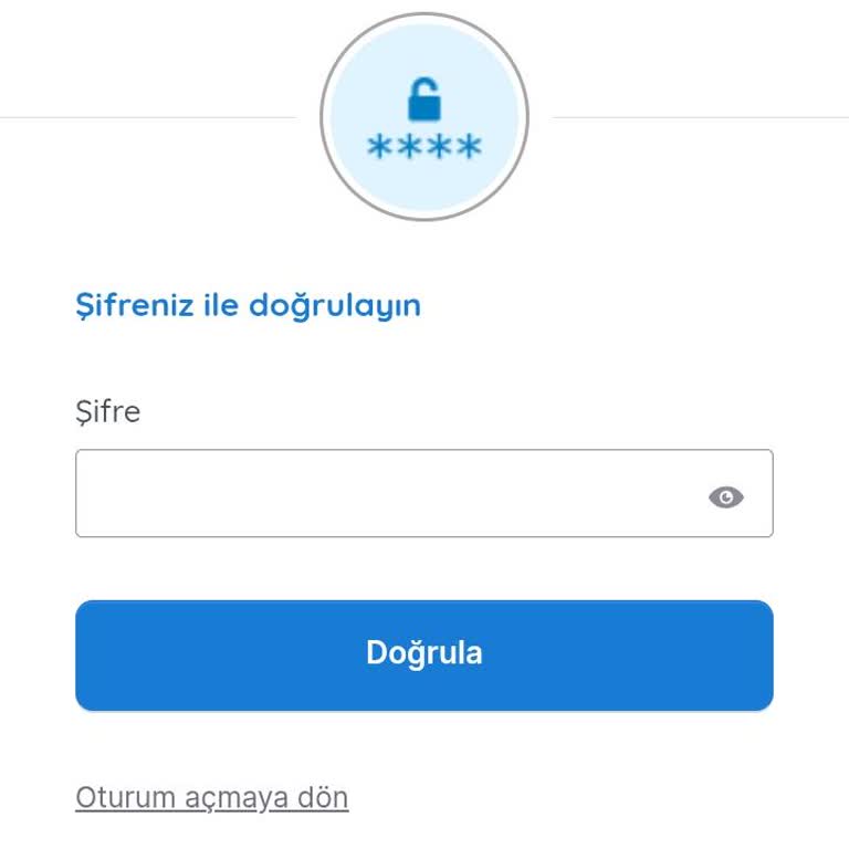 Kazandırio Şifre Sıfırlama Seçeneği Olmaması Nedeniyle Hesaba Giriş Yapamıyorum
