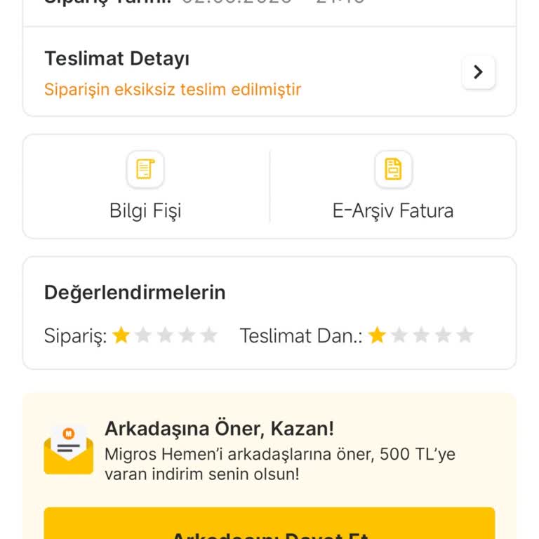 Siparişim Teslim Edilmedi, Mağaza İlgisiz Kaldı