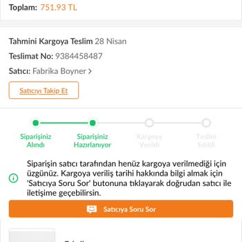 Siparişim Zamanında Kargoya Verilmedi, Satıcıdan Yanıt Alamıyorum