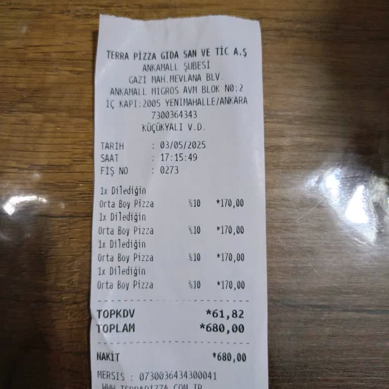 Eksik Ve Gecikmeli Pizza Teslimatı Nedeniyle Yaşanan Mağduriyet