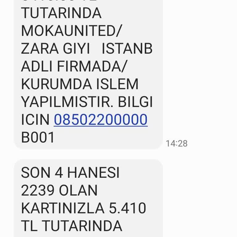 Kredi Kartımdan Habersiz İşlem Yapıldı, Paramı İstiyorum!