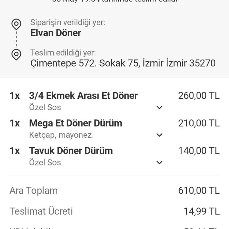 Sipariş Durumu Karışıklığı Ve Destek Eksikliği