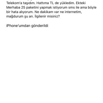 Türk Telekomda Paket Yüklenemiyor Ve Gönderilen Mailler Sisteme Düşmüyor