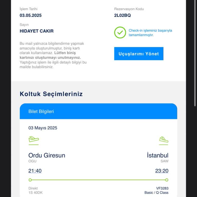 Kabin Valiziyle Uçağa Alınmadık, Mağduriyetimiz Giderilmiyor