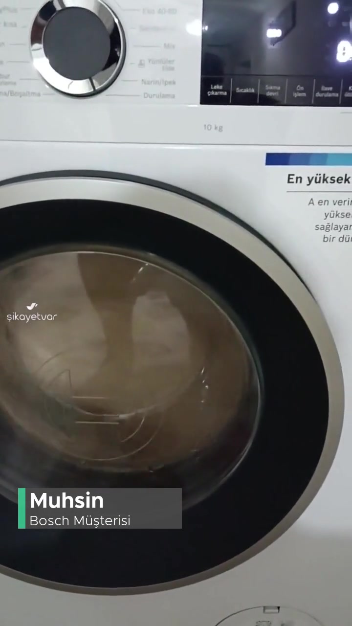 Bosch Çamaşır Makinesi Aşırı Titreşim Ve Gürültülü Çalışıyor! videonun kapak resmi