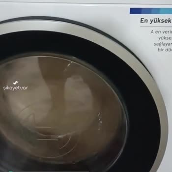 Bosch Çamaşır Makinesi Aşırı Titreşim Ve Gürültülü Çalışıyor!