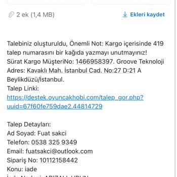 Bozuk Ürün Ve Yetersiz Müşteri Desteği Deneyimi