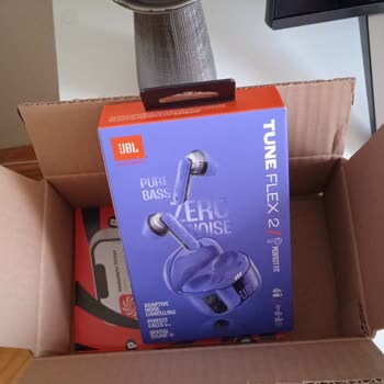 JBL Tune Flex2 NC Ghost Purple Bluetooth Earphones Static Noise Issue