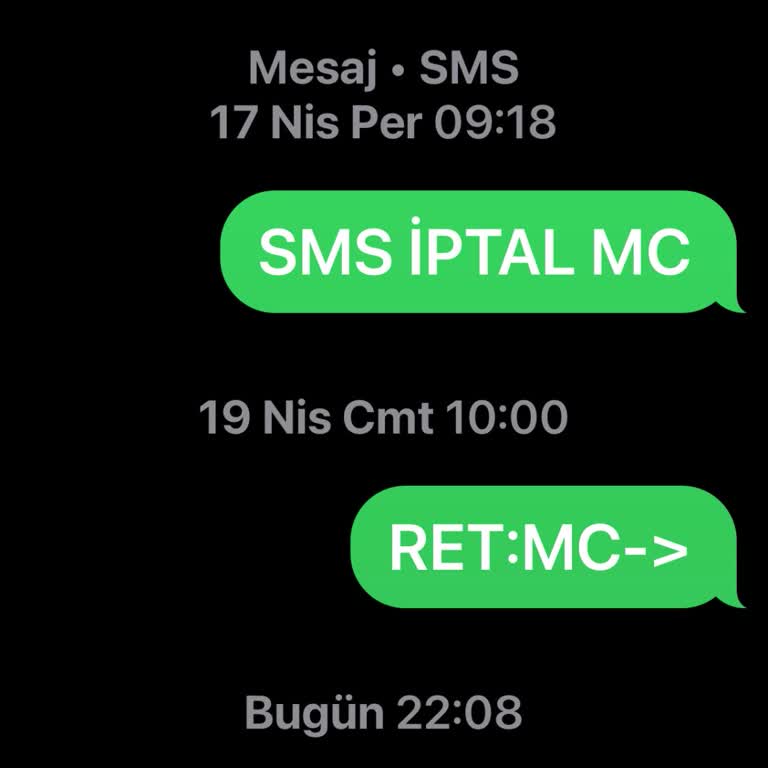 Israrlı SMS Gönderimi Nedeniyle Rahatsızlık