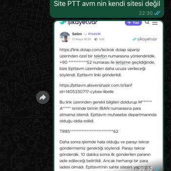 Epttavm Dolap Alışverişinde Güven Sorunu Ve Mağduriyet