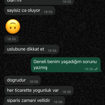 Sipariş Verilen Sabunların Kargolanmaması Ve İletişim Sorunu