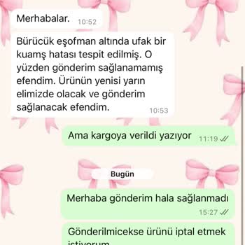 Siparişim Gönderilmedi, İade Ve İptal Talebime Yanıt Alamıyorum
