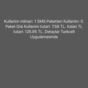 Kullanılmayan Hattımdan Anlamsız TL Kesintileri