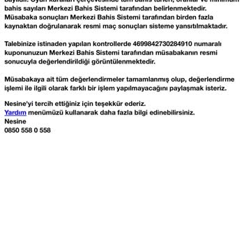 Yanlış Bahis İşlemi Ve Olumsuz Müşteri Desteği