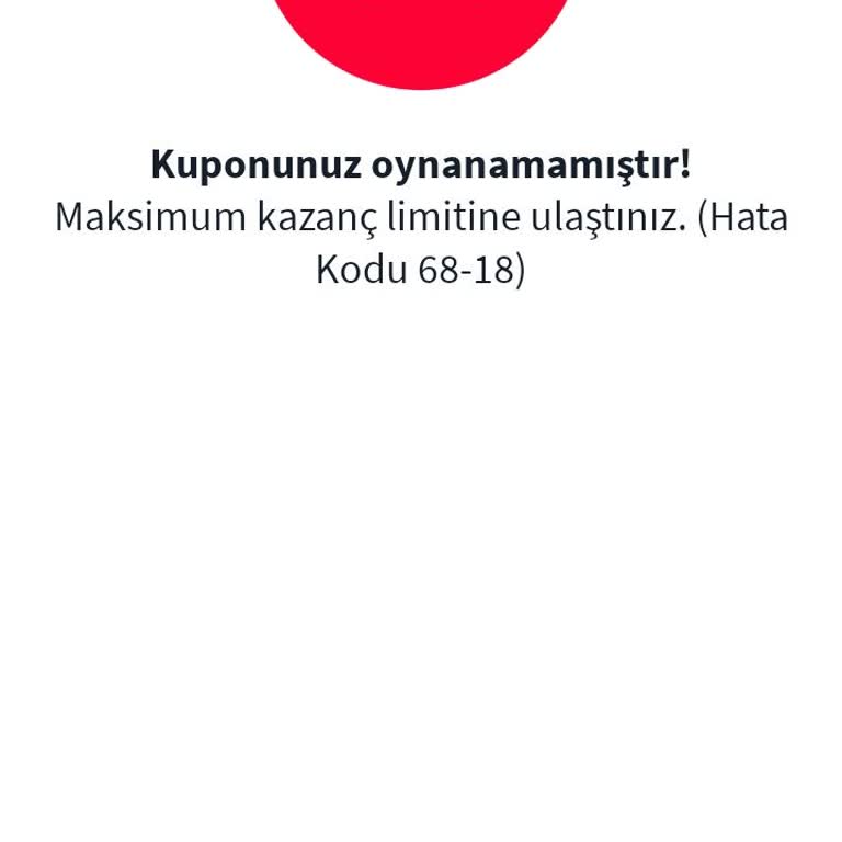 Bahis Kazancım Sistem Hatasıyla Engellendi, Maddi Kaybımın İadesini İstiyorum