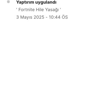Oynamadığım Oyundan Sebepsiz Ban Ve Yetersiz Destek