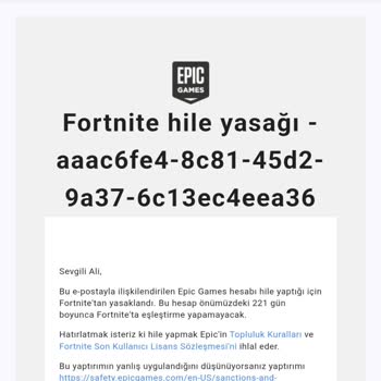 Oynamadığım Oyundan Sebepsiz Ban Ve Yetersiz Destek