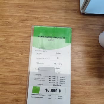 Etiket Fiyatı Yerine Yüksek Fiyat Talep Edildi, Satış Gerçekleşmedi